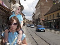 P and Atticus on Ilica. Zagreb's equivalent of Market Street. Or Oxford Street for Brits.